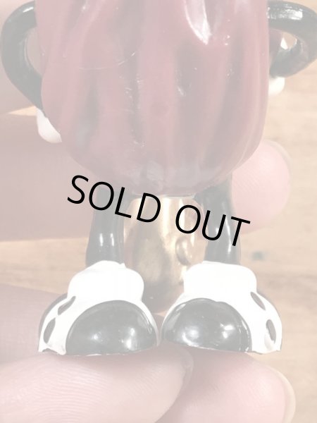 企業キャラクターのカリフォルニアレーズンズの80’sヴィンテージPVCフィギュア