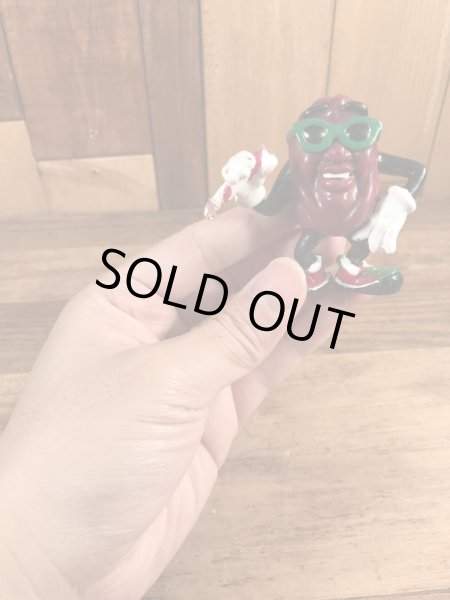 企業キャラクターのカリフォルニアレーズンズの80’sヴィンテージPVCフィギュア