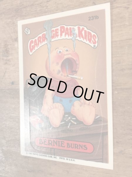 Topps社製のガーベッジペイルキッズの80’sヴィンテージカードシール