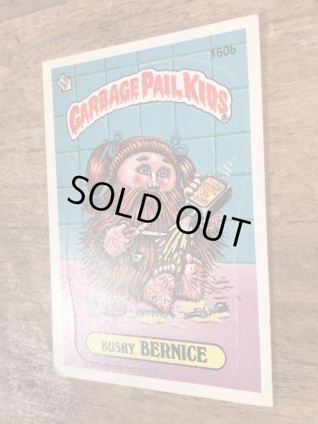 Topps社製のガーベッジペイルキッズの80’sヴィンテージカードシール