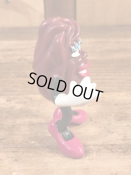 アドバタイジングキャラクターのカリフォルニアレーズンの80年代ビンテージPVCフィギュア