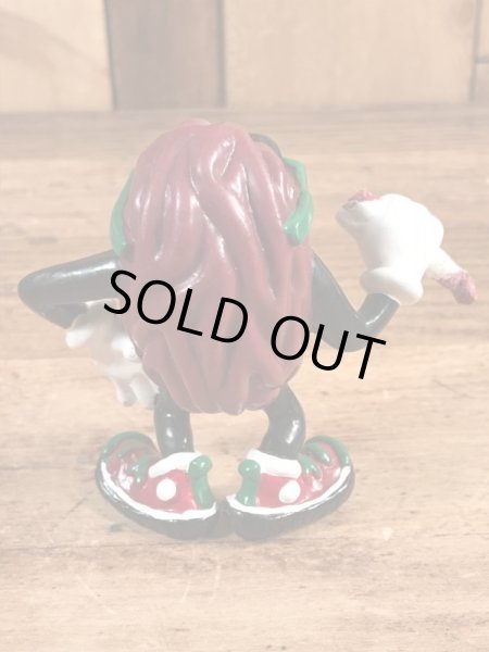 企業キャラクターのカリフォルニアレーズンズの80’sヴィンテージPVCフィギュア