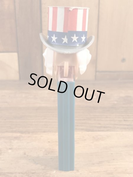 アンクルサムの足無しの70’sヴィンテージPezディスペンサー