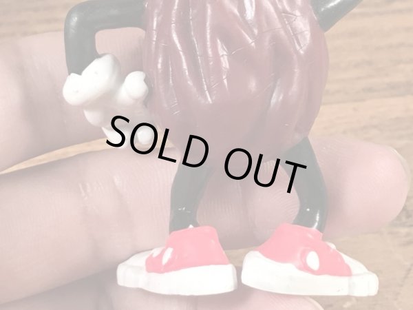 アドバタイジングキャラクターのカリフォルニアレーズンズの80’sヴィンテージPVCフィギュア