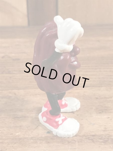 企業キャラクターのカリフォルニアレーズンの80年代ビンテージPVCフィギュア