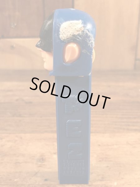 マーベルヒーローのキャプテンアメリカの70〜80’sヴィンテージ足無しPezディスペンサー