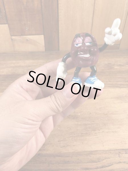 企業キャラクターのカリフォルニアレーズンズの80’sヴィンテージPVCフィギュア