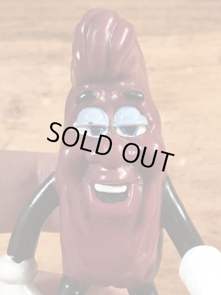 カリフォルニアレーズンのエーシーの80年代ビンテージPVCフィギュア