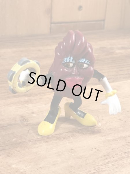 アドバタイジングキャラクターのカリフォルニアレーズンの80年代ビンテージPVCフィギュア