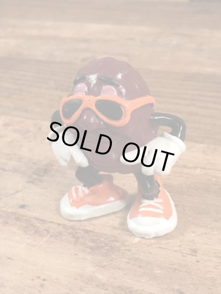 アドバタイジングキャラクターのカリフォルニアレーズンズの80’sヴィンテージPVCフィギュア