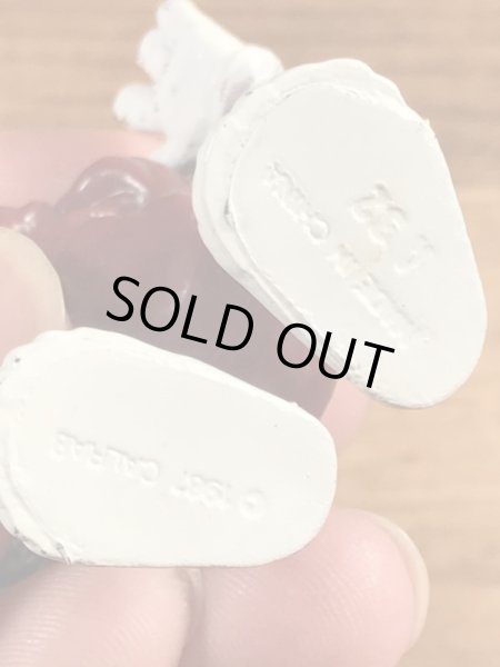 企業キャラクターのカリフォルニアレーズンズの80’sヴィンテージPVCフィギュア