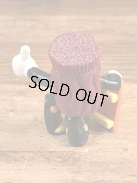 アドバタイジングキャラクターのカリフォルニアレーズンズの90’sヴィンテージPVCフィギュア