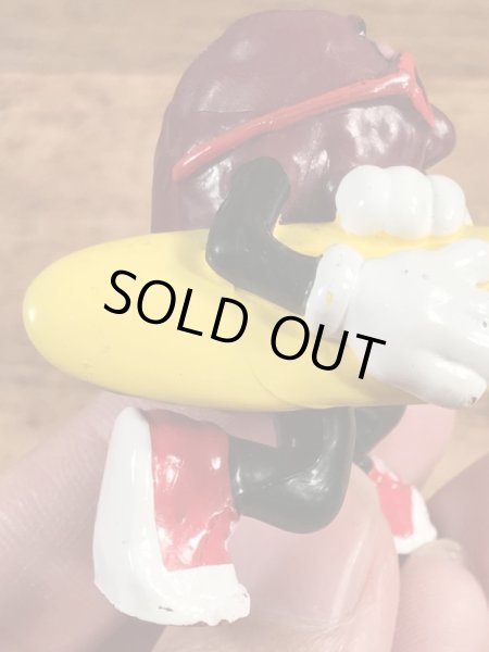 カリフォルニアレーズンのサーフボードの80年代ビンテージPVCフィギュア