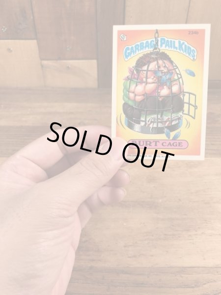 Topps社製のガーベッジペイルキッズの80’sヴィンテージカードシール