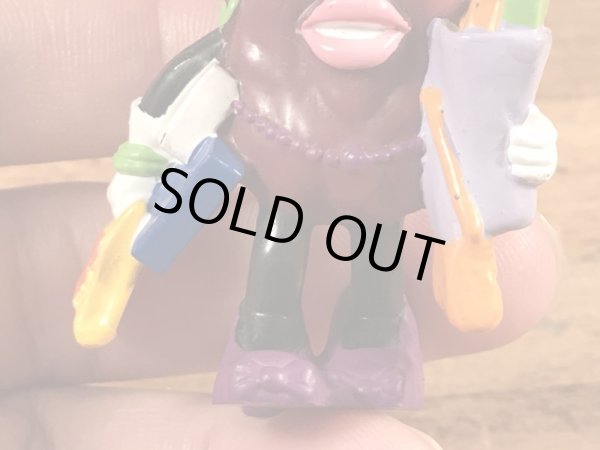 企業キャラクターのカリフォルニアレーズンズの80’sヴィンテージPVCフィギュア