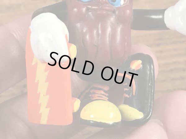 アドバタイジングキャラクターのカリフォルニアレーズンズの90’sヴィンテージPVCフィギュア