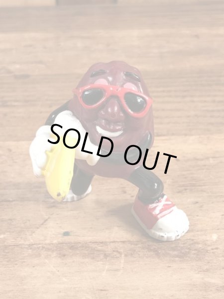 アドバタイジングキャラクターのカリフォルニアレーズンズの80’sヴィンテージPVCフィギュア