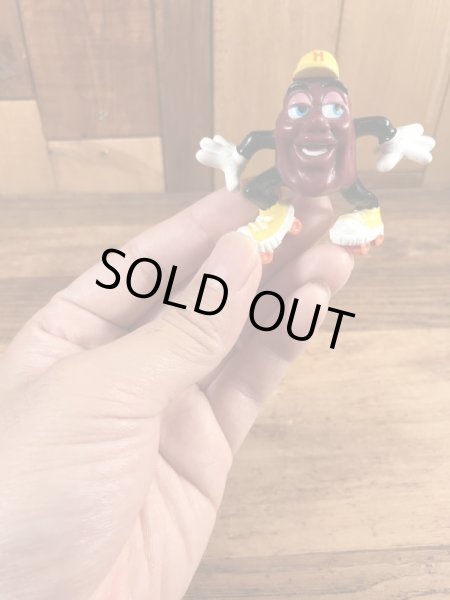 アドバタイジングキャラクターのカリフォルニアレーズンズの80’sヴィンテージPVCフィギュア