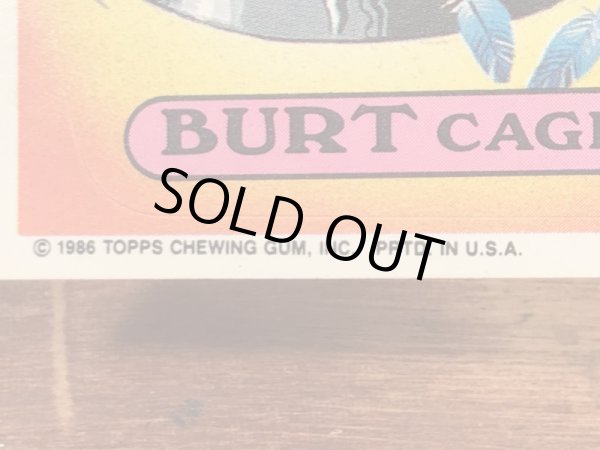 Topps社製のガーベッジペイルキッズの80’sヴィンテージカードシール