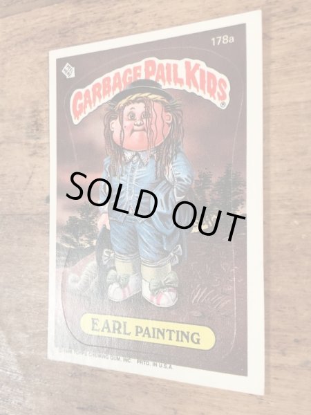 Topps社製のガーベッジペイルキッズの80’sヴィンテージカードシール