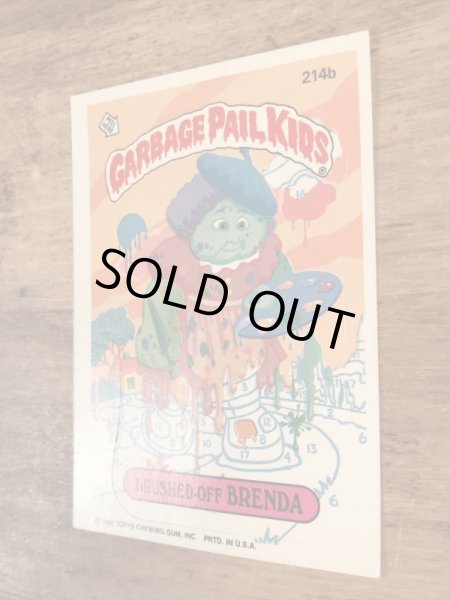 Topps社製のガーベッジペイルキッズの80’sヴィンテージカードシール