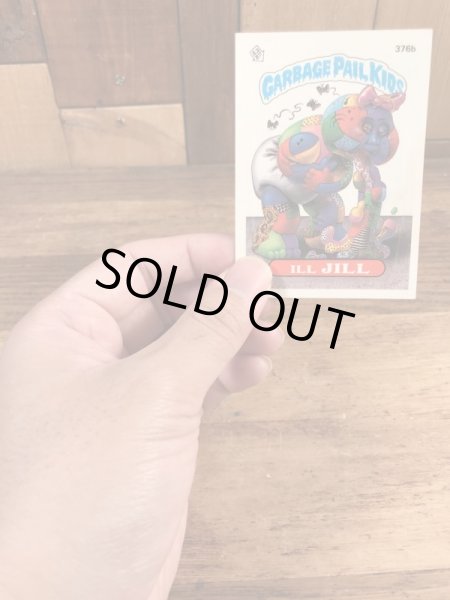 Topps社製のガーベッジペイルキッズの80’sヴィンテージカードシール