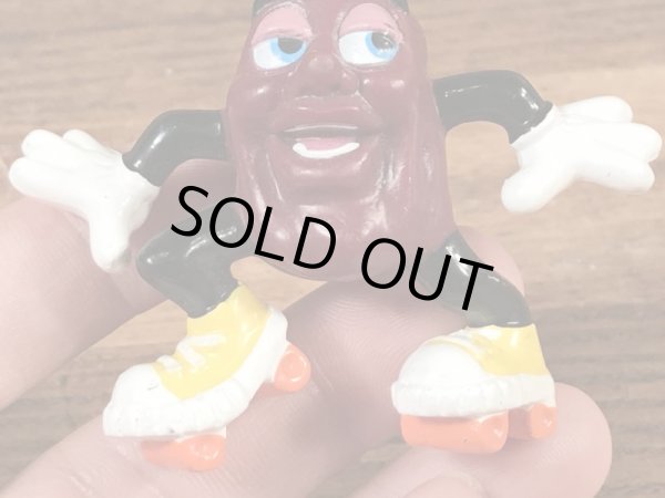 アドバタイジングキャラクターのカリフォルニアレーズンズの80’sヴィンテージPVCフィギュア