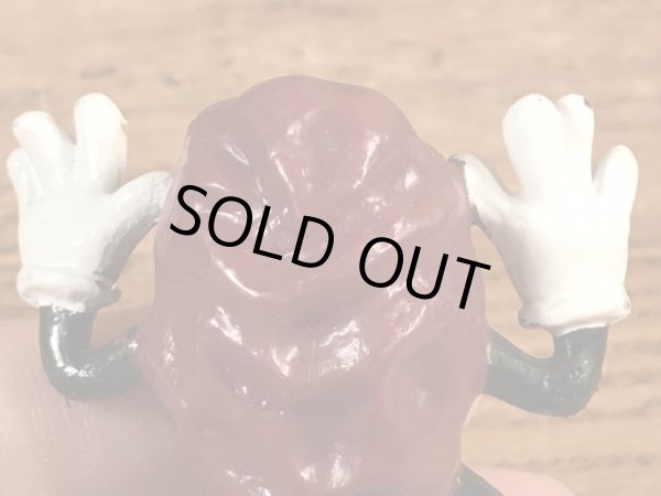 企業キャラクターのカリフォルニアレーズンズの80’sヴィンテージPVCフィギュア