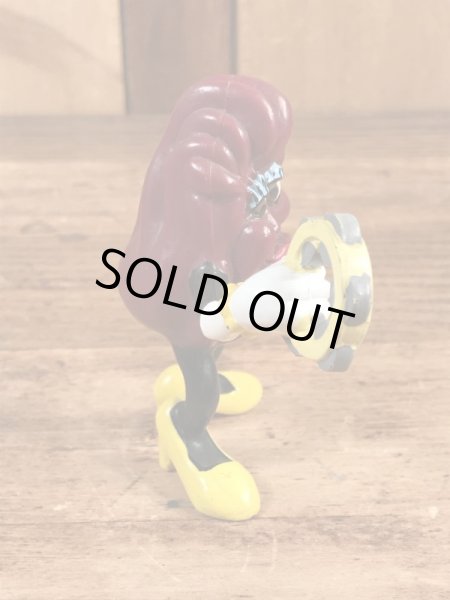 アドバタイジングキャラクターのカリフォルニアレーズンの80年代ビンテージPVCフィギュア