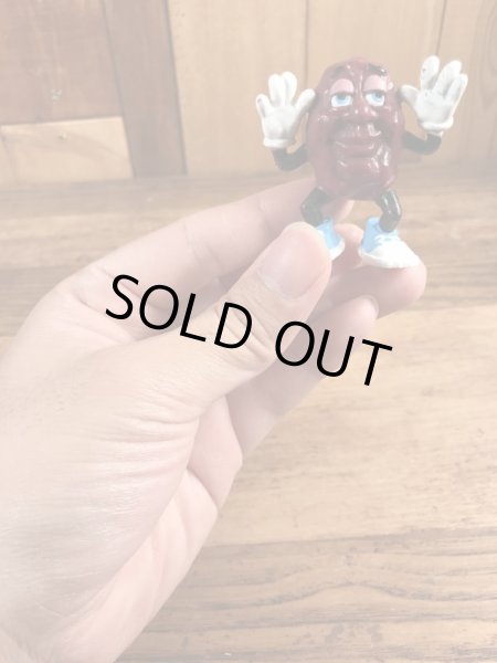 企業キャラクターのカリフォルニアレーズンズの80’sヴィンテージPVCフィギュア