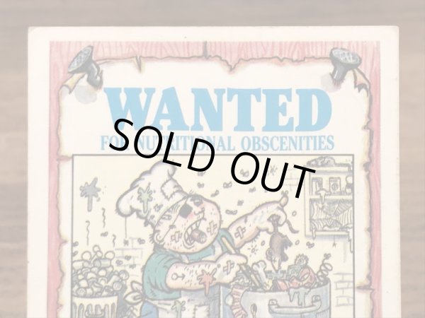 Topps社製のガーベッジペイルキッズの80’sヴィンテージカードシール