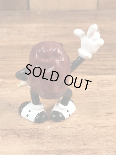 アドバタイジングキャラクターのカリフォルニアレーズンズの80’sヴィンテージPVCフィギュア