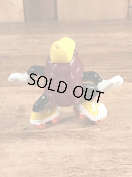 アドバタイジングキャラクターのカリフォルニアレーズンズの80’sヴィンテージPVCフィギュア