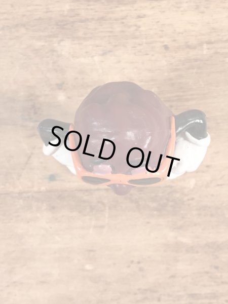 企業キャラクターのカリフォルニアレーズンの80年代ビンテージPVCフィギュア