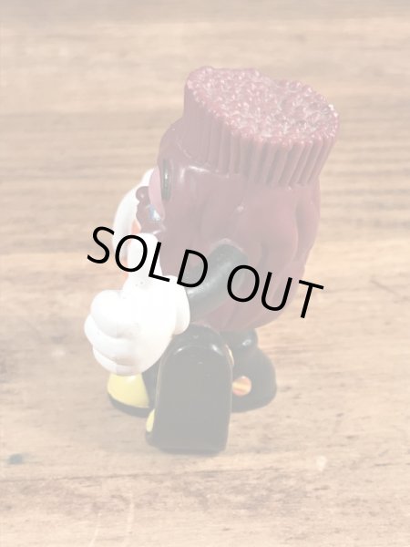 アドバタイジングキャラクターのカリフォルニアレーズンズの90’sヴィンテージPVCフィギュア