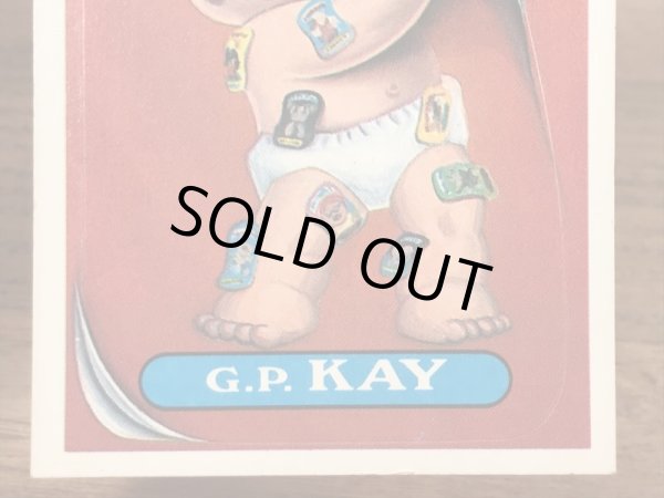 Topps社製のガーベッジペイルキッズの80’sヴィンテージカードシール