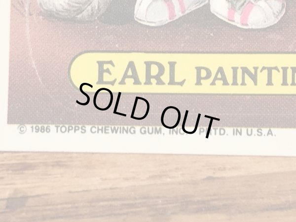 Topps社製のガーベッジペイルキッズの80’sヴィンテージカードシール
