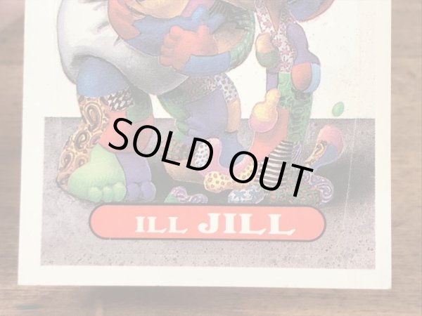 Topps社製のガーベッジペイルキッズの80’sヴィンテージカードシール