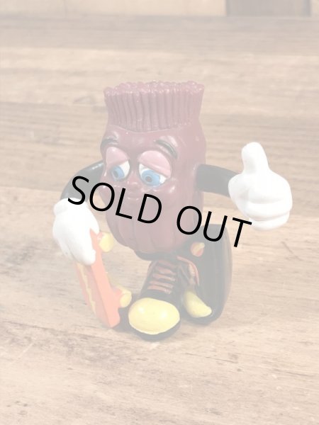 アドバタイジングキャラクターのカリフォルニアレーズンズの90’sヴィンテージPVCフィギュア