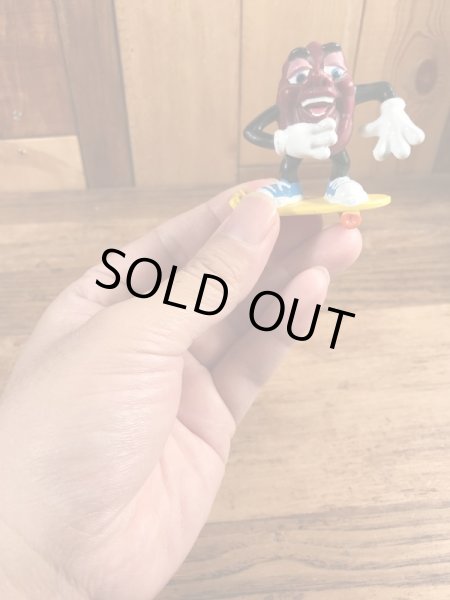 アドバタイジングキャラクターのカリフォルニアレーズンズの80’sヴィンテージPVCフィギュア