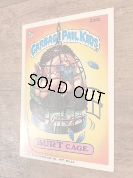 Topps社製のガーベッジペイルキッズの80’sヴィンテージカードシール