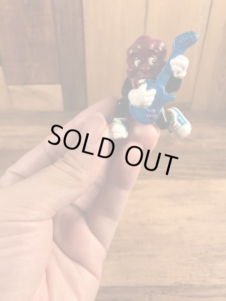 企業キャラクターのカリフォルニアレーズンズのヴィンテージPVCフィギュア