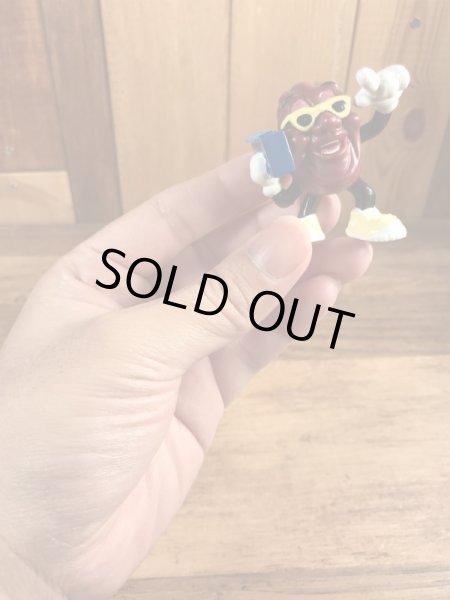 企業キャラクターのカリフォルニアレーズンズの80’sヴィンテージPVCフィギュア