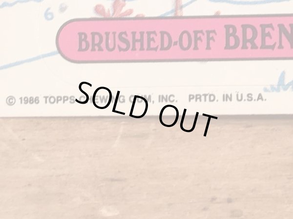 Topps社製のガーベッジペイルキッズの80’sヴィンテージカードシール