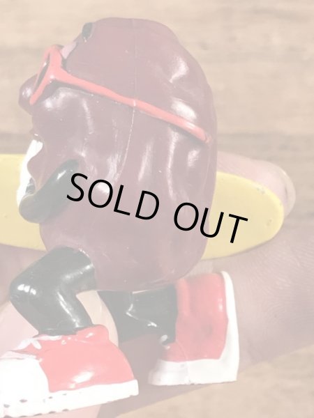 アドバタイジングキャラクターのカリフォルニアレーズンズの80’sヴィンテージPVCフィギュア