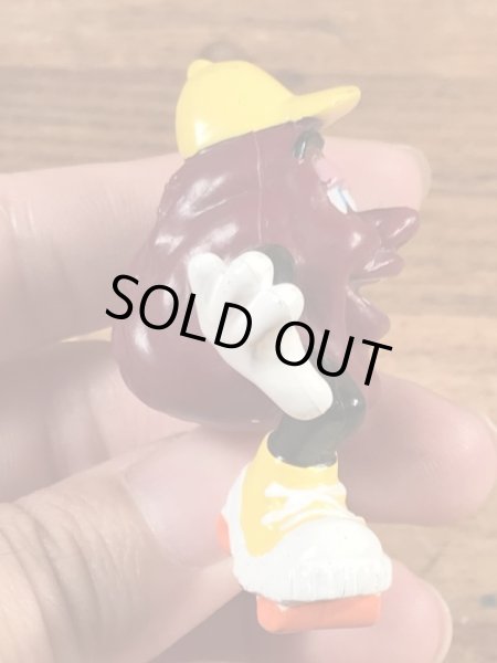 アドバタイジングキャラクターのカリフォルニアレーズンズの80’sヴィンテージPVCフィギュア