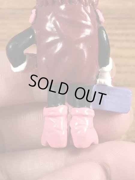 企業キャラクターのカリフォルニアレーズンズの80’sヴィンテージPVCフィギュア