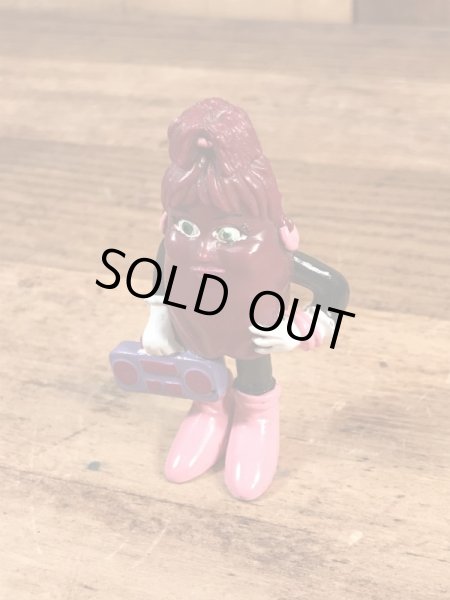 企業キャラクターのカリフォルニアレーズンズの80’sヴィンテージPVCフィギュア