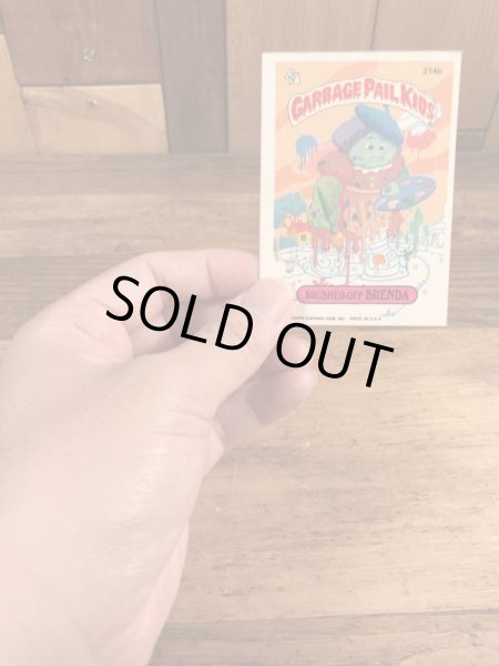 Topps社製のガーベッジペイルキッズの80’sヴィンテージカードシール