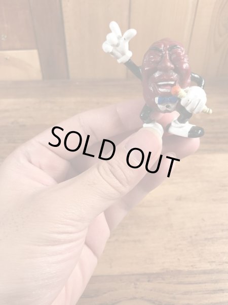 アドバタイジングキャラクターのカリフォルニアレーズンズの80’sヴィンテージPVCフィギュア